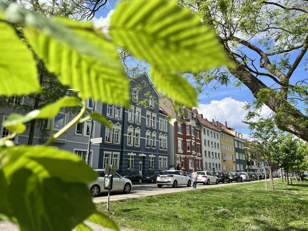 Häuserzeile in Osnabrück, Foto: Stadt Osnabrück, Janin Arntzen